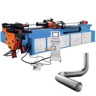 China Pipes Processing PLC Control 4 Inch Chuck Electric Tube Pipe Bender / CNC Bending Machine for sale