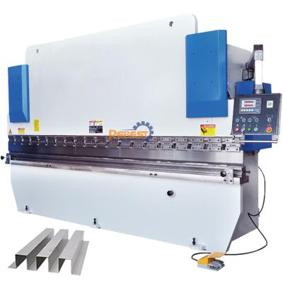 China Brand new brake lining press machine hydraulic press brake wc67y 100 3200 Omega for sale