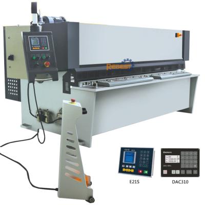 China Building Material Shops 6x2500 Hydraulic Guillotine CNC Shear Cutting Machine for sale