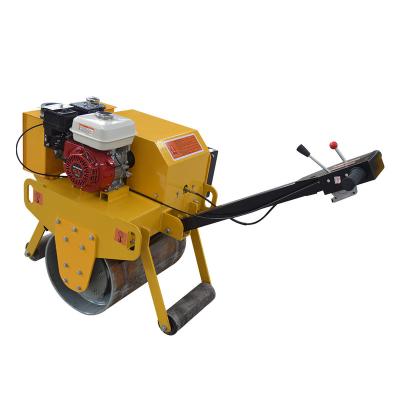 China Road Base Compacting Manual Road Roller Vibrating Compaction For Soil Compaction Single Drum Road Roller for sale