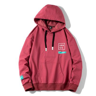 China Viable Novelty Men's Casual Color Block Pullover Fleece Hoodie Long Sleeve Sweatshirt With Pocket for sale