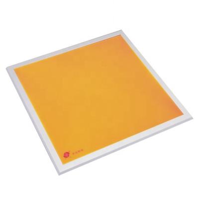 China cleanroom lighting led square 60x60 2x2ft waterproof red blue yellow light panel 600x600 for sale