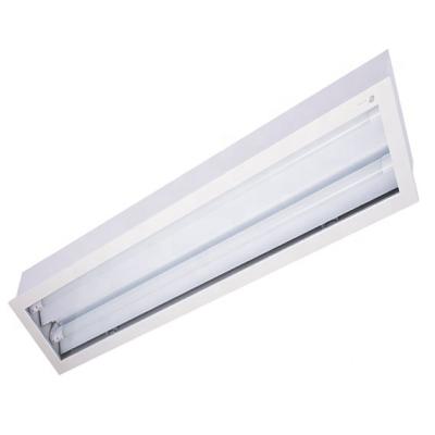 China Industrial Waterproof IP65 Ceiling Recessed 2x2ft Fluorescent Led Batten Light Fixture 2x4ft To Replace Fluorescent Lamps for sale