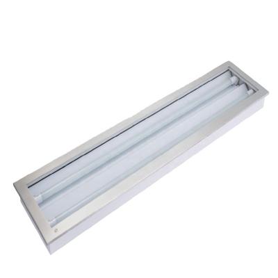 China 1x4ft industrial ip65 waterproof T5 T8 down light access stainless steel door frame electric cleanroom fittings for sale