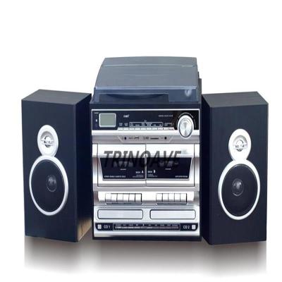 China Hot Selling Programmable Dual Cassette Turntable With Radio & CD & MP3 Function MT-11 for sale