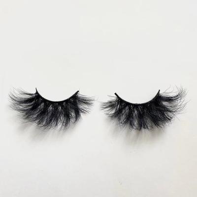 China Deeply 25mm mink eyelashes, reusable and cruelty free handmade false eyelashes, eyelash Korea for sale