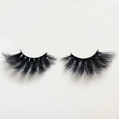 China Deeply 25mm mink eyelashes, reusable and cruelty free handmade false eyelashes, eyelash Korea for sale