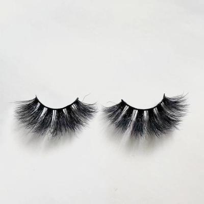 China Deeply 25mm mink eyelashes, reusable and cruelty free handmade false eyelashes, eyelash Korea for sale