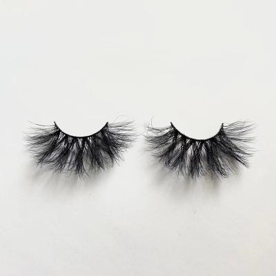 China Deeply 25mm mink eyelashes, reusable and cruelty free handmade false eyelashes, eyelash Korea for sale