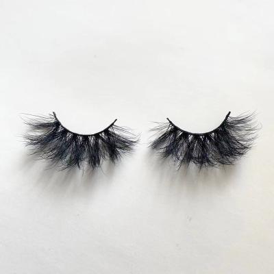 China 3D 25mm Thick Siberian Mink Eyelashes, Cruelty Free & Reusable Luxury False Eyelashes for sale