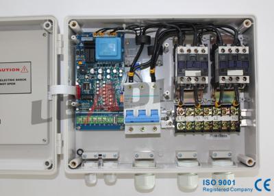 China Duplex Sewage Pump Control Panel with 5min Recovery Time Of Under / Over Voltage for sale