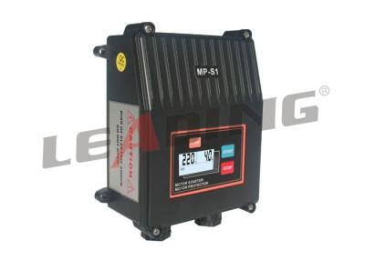 China Wide power range 0.37-2.2KW, simple push button calibration, single phase motor protector for sale