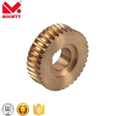 China Helical worm gear of different materials of speed winch and pinion for worm gear reducer for sale