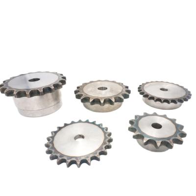 China Machinery Repair Shops China ANSI Standard Conveyor Roller Industrial Chain Sprockets Wheel Custom Single Chain Sprocket Double Row Sprocket for sale