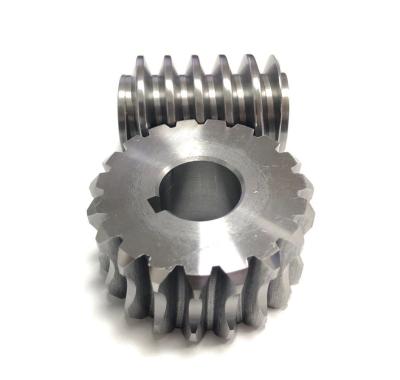 China Mini Worm Gear Set OEM 0.5M~8M Worm Gear And Shafts Of Machinery Repair Shops for sale