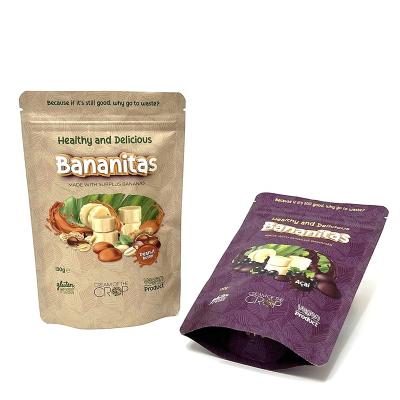 China Food Grade BIODEGRADABLE Custom Printed Stand Up Pouch Ziplock Bag Food Packaging Bag For Dry Food for sale