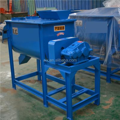 China Poultry Farm Animal Feed 100kg Mixer Concrete Mixer Machine Small Horizontal Powder Blender Mixer for sale