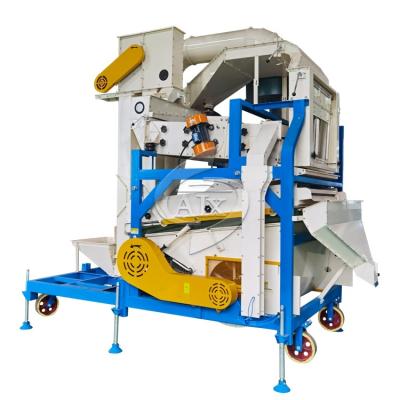 China Double Sieves Popular Sale Soybean Seeds Cleaning Machine Bean Seed Crop Cleaner Seed Cleaning Machine for sale