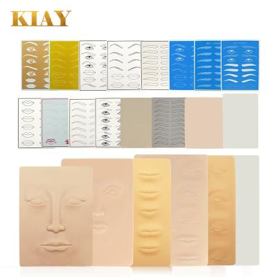 China Permanent Makeup Tattoo Practice OEM Tattoo Practice Skin Eyebrow Permanent Eyeliner Lip Makeup Students Shaping Practice Skin for sale