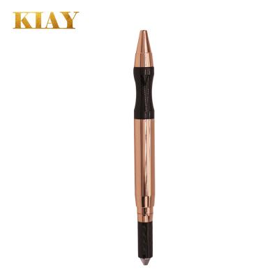 China Double Headed Permanent Microblading Tattoo Bounce Pen With Spring Tattoo Gun Pen Eyebrow Tattooing Manual For All Style Needle for sale