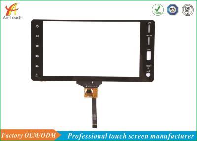 China Pantalla auto impermeable del panel táctil, tipo capacitivo alta resolución de 8 paneles táctiles en venta