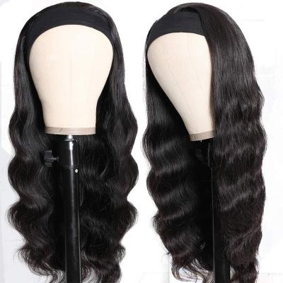 China Cheap Body Wave Water Wave Body Wave Ice Wave Headband Virgin Hair Natural Hairband Wig Deep Wave Headband Wig For Black Women for sale