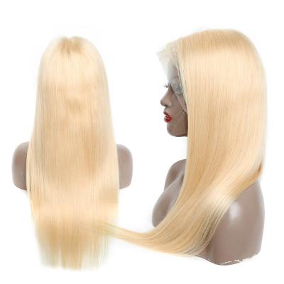 China Wholesale Body Wave Cuticle Aligned 30 Inch Blonde 613 Lace Frontal Wigs Deep Wave 613 Transparent Lace Wigs 13X6 Hd 13X6 Front Wig for sale