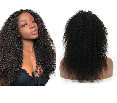 China Wholesale Curly Body Wave Hair Curly Wigs For Black Women, Curly Curly Full Lace Wig With Baby Hair, Virgin Kinky Curly Full Lace Wig for sale