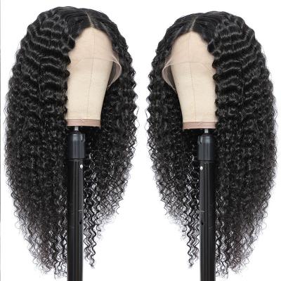 China Body Wave Curly Hair Full Lace Wig With Natural Brazilian Lace Wig Glueless HD Virgin Hair Baby Hair Supplier Overnight Delivery for sale