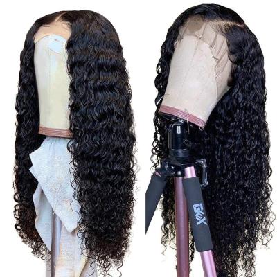 China Wholesale Price Bundle Body Wave Swiss Transparent Lace Wigs Custom Big Cap Wigs Pre Pluck Deep Wave 13X4 Lace Front Human Hair Wigs for sale