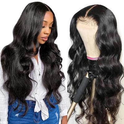 China Body Wave Remy Human Hair Wigs With Baby Hair 13X4 Lace Front Wigs 13*6 Hd Curly Transparent Lace Frontal 4X4 Lace Frontal Wig 4X4 Lace Frontal Wig for sale