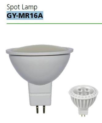 China GY-MR16A SMD LED Spotlight , 5W 7w LED Spotlights With Aluminum / Plastic Housing for sale