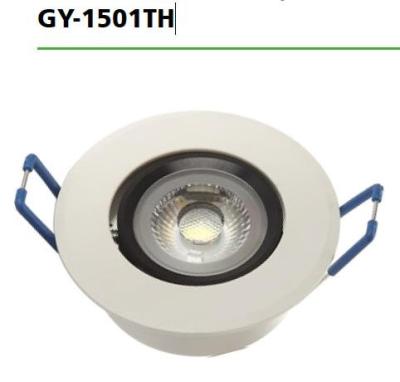 China 400 Im Integrated LED Downlight , GY-1501TH 5W Under Cabinet LED Downlights for sale