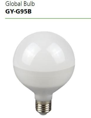 China G95 12W LED Globe Bulbs 3000K / 4000K / 6500K With Lower Power Consumption for sale