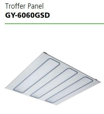 China High Efficiency SMD LED Panel Ceiling Lights 54W Size 600*600mm With Uniform Light for sale