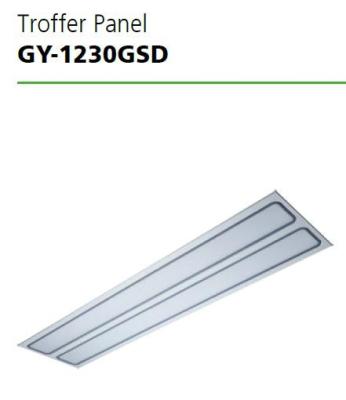 China Ningún tamaño estroboscópico 600*600m m del panel 27W de la modificación de las lámparas GY-1230 GSD del LED Troffer en venta