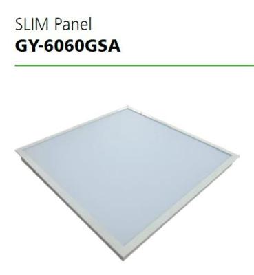 China Luz de painel magro brilhante do diodo emissor de luz, painel da luz de teto do diodo emissor de luz 2x2 de 36W GY-6060GSA à venda