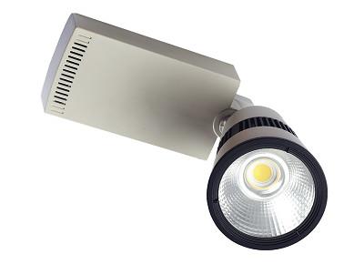 China 25W 80 Lm/W Commercial LED Track Lighting Fixtures With COB Light Source Efficiency for sale