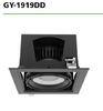 China 35W Square Led Downlights GY-1919DD 85lm/W Ra80 CE Certification for sale