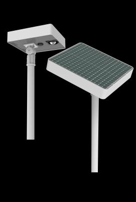 China IP65 10W todo en una luz de calle solar del LED con el sensor de movimiento al aire libre en venta