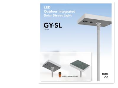 China Integró todos en material ahorro de energía del cuerpo de la aleación de un del LED de calle aluminio solar 30W/40W de la luz en venta