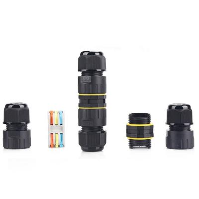 China 2 3 Pin Quick Connect Waterproof Power Electrical Cable IP68 Circular Connector for sale