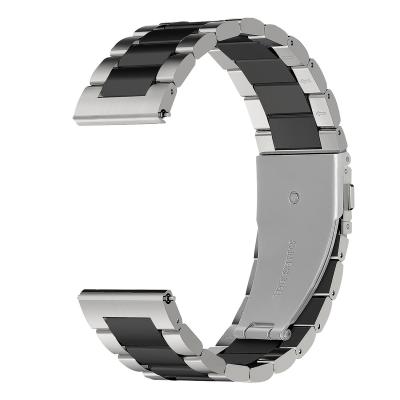 China 20mm 22mm Stainless Steel Strap Convenient Band For Samsung Galaxy Watch Active1/2 Series Classic Version 40mm/44mm for sale