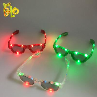 China Kids Favor Toys Good Quality Hot Selling Cool New Flashing Led Nightclub Party Glasses for sale