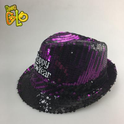 China Image China High Quality Custom Led Whipping Light Fedora Caps for sale