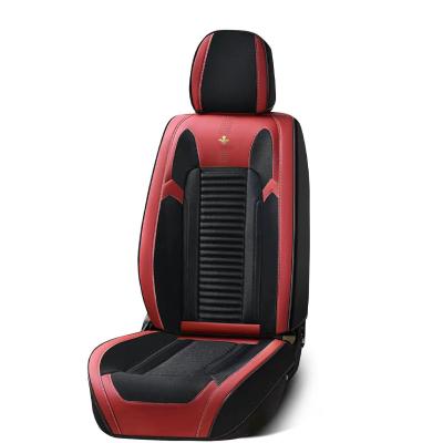 China Comforable health buckwheat husk hot selling filled universal car seat covers inclusive of men's and women's five-seater for sale