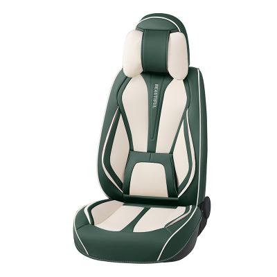 China Durable waterproof luxury same style for men and women leather upholstery for seasons design custom automotive girl heart car interior seat covers for sale