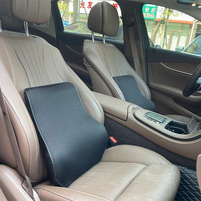 China New Car Memory Foam Lumbar Pillow 3D Soft Rest Guard Universal Comforable Soft Breathable Lumbar Support Cushion Bound Lumbar Pad for sale