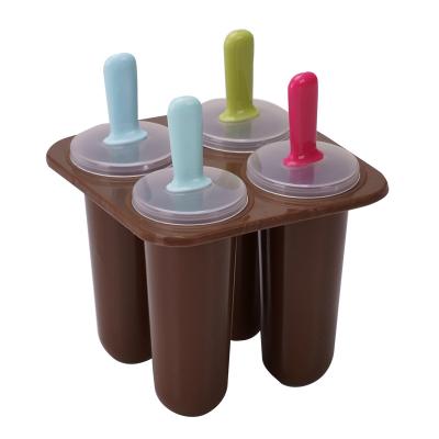 China Hot Selling New Type Sustainable High Quality Ice Cream Popsicle Silicone Mold for sale