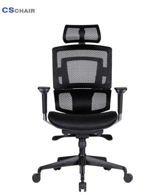 China Modern Ergonomic Manager Multifunctional Design Mesh High Back Office Chair for sale